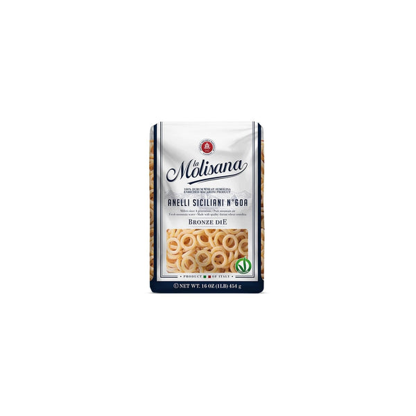 La Molisana Pasta, Anelli Siciliani, 1 Pound (Pack of 12)