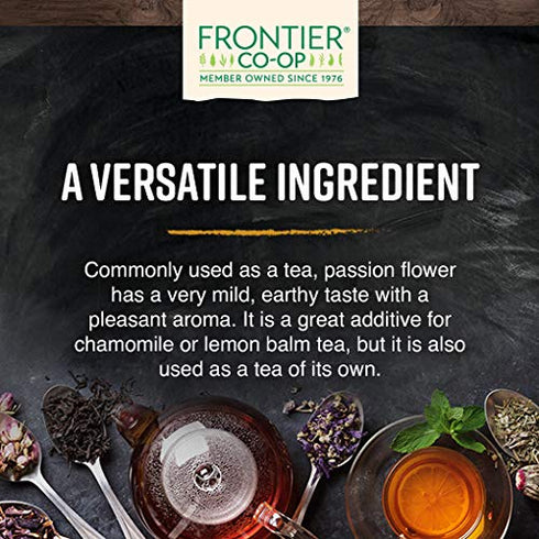 16 (Pack 1) Frontier Co-op Passion Flower Herb, Cut and Sifted, Kosher | Ounce