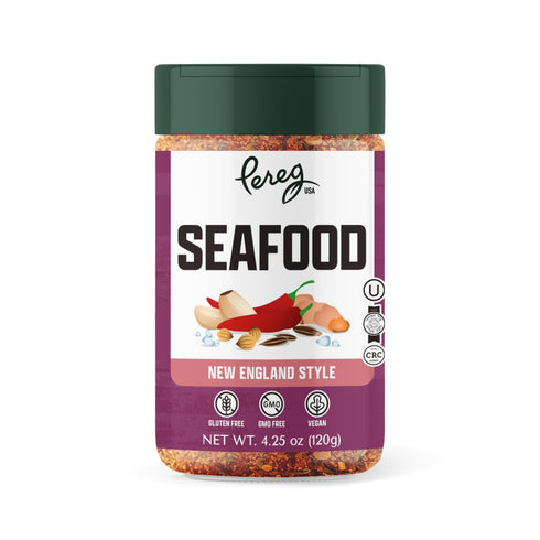 Pereg Seafood Seasoning (4.25 Oz) - Seafood Seasoning Spice Blend for Fish,