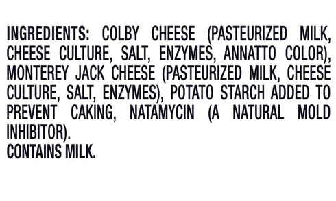 Generic Colby 16 oz., 2 and Monterey Jack Shredded Cheese pk.