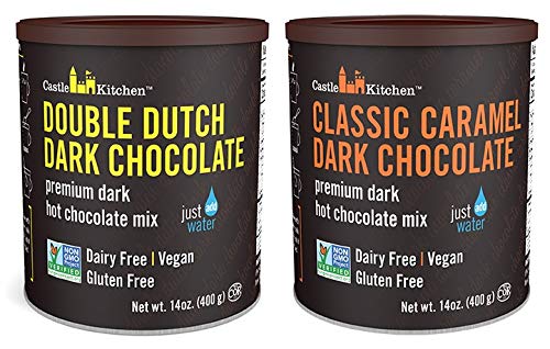 Natural Hot Chocolate Mix Variety Pack - Dairy-Free, Vegan Complete Mixes -