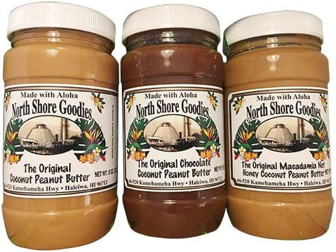 North Shore Goodies Hawaiian Peanut Butter Variety Gift Box