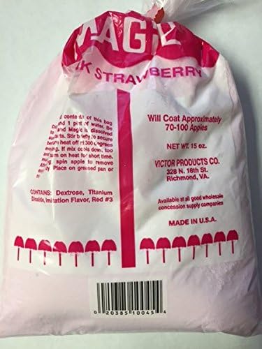 Apple Magic Pink Strawberry Flavored Candy Mix 15 oz