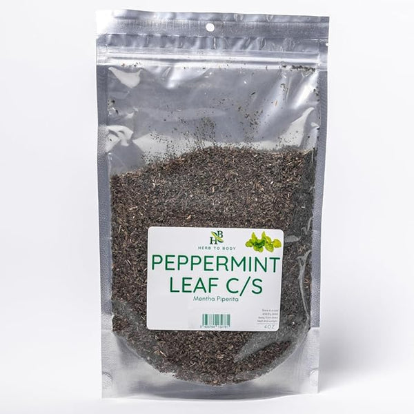 Herb To Body Peppermint Leaf C/S - Mentha Piperita, Cut & Sifted