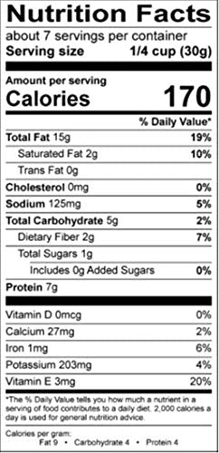 7.5 (Pack 6) Snak Club Salted Peanuts, Ounce
