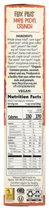 11.5 oz 2 Nature's Path Organic Flax Plus Cereal Maple Pecan Crunch -- - pc