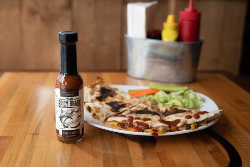 The Spicy Shark Thresher Shark Hot Sauce - Vegan & Gluten-Free, Made in the USA