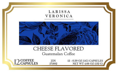 Larissa Veronica (12 571882) 3 Pack Cheese Flavored Guatemalan Coffee (Single Serve K-Cup Pods) (Gourmet, Naturally
