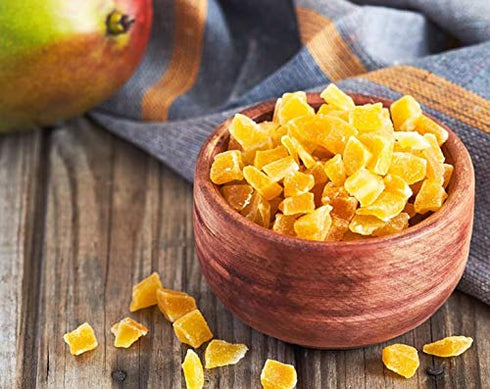 1 Food to Live - Dried Diced Mango, Pound - Sweetened, Unsulfured, Sulfite Free Chunks, No Added Color, No Artificial