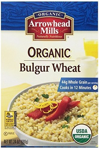 ARROWHEAD MILLS CEREAL BULGUR BOX ORG, 24 OZ, PK- 3