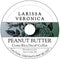 Larissa Veronica Peanut Butter Costa Rica Decaf Coffee (Single Serve K-Cup Pods) (Gourmet, Naturally