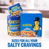 8oz (4 PLANTERS Salted Cashew Halves & Pieces, Party Snacks, Plant-Based Protein Canister)