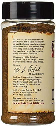 Salt Lick Original Dry Rub, 2 Pack, 12 ounces each