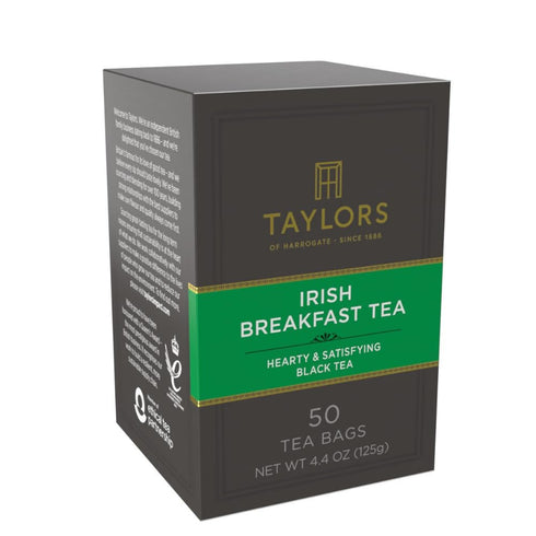 50 TAYLORS OF HARROGATE Irish Breakfast Tea, CT