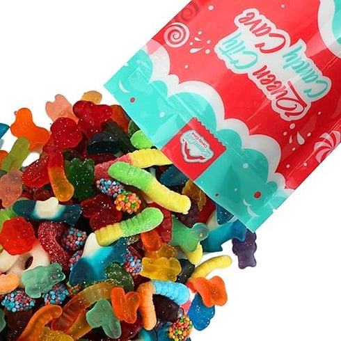 Gummy Pack (2 Queen City Candy Cave Ultimate Satisfying Mixed Gourmet Assorted Candy Variety - Viral Trend Sweet