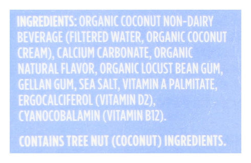 365 64 oz by Whole Foods Market, Organic Unsweetened Vanilla Coconut milk Beverage, fl