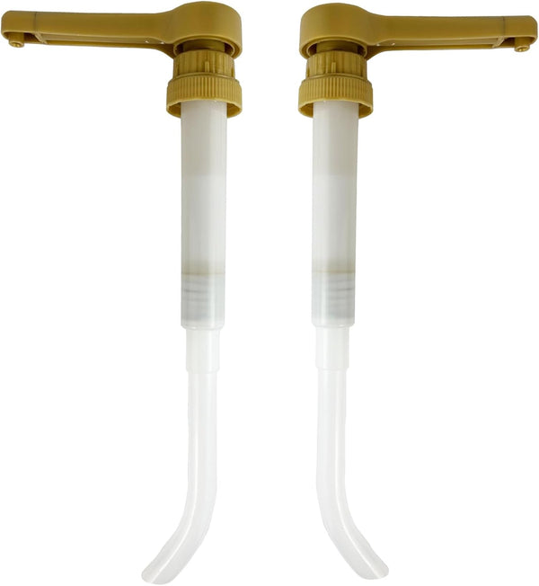 Sauce Pump Dispenser for Torani Davinci Hollander 64oz, 2pack Coffee Syrup Sauce Pumps with 0.5oz Each