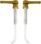 Sauce Pump Dispenser for Torani Davinci Hollander 64oz, 2pack Coffee Syrup Sauce Pumps with 0.5oz Each