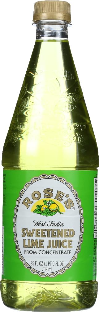 Rose's 25 Oz 1 Pack West india Sweetened Lime Juice Fl