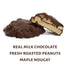 Pack 24 Pearson's Maple BUN Cluster Bar | Roasted Peanuts, Real Milk Chocolate, and Maple Nougat | of |Individually