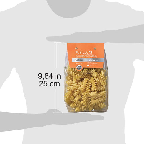 Sanremo (Pack 12) Organic Fusilloni Specialty Pasta