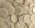 1 1/8" 200 Communion Altar Bread Whole Wheat Cross Design Hosts