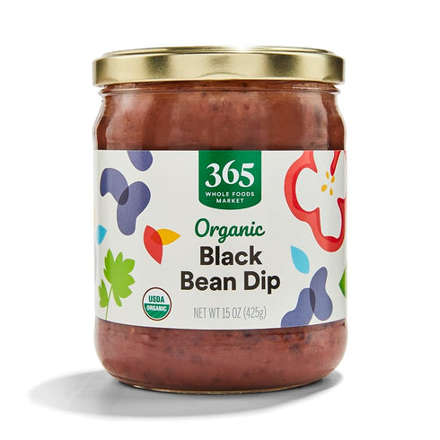 365 by Whole Foods Market, Organic Black Bean Dip, 15 Ounce