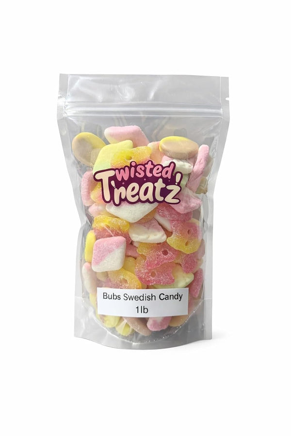 Swedish Bubs Candy Mix Sour & Sweet Swedish Gummies | Banana Toffee,