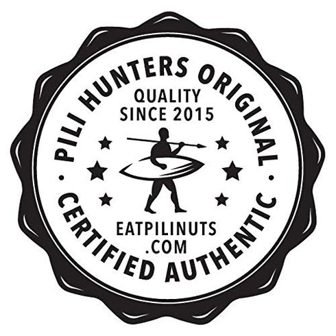 (1 lb Pili Hunters - Wild Sprouted Pili Nuts, Himalayan Salt Bag) Keto/Paleo/Vegan Snacks, Low Carb Energy, Gluten