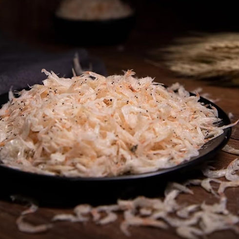 Mini Dried Shrimp Skin Powder for Noodles and Soups, Premium Grade, 2.1oz/60g