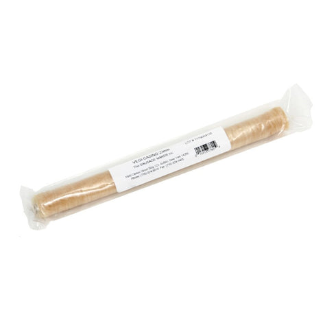The Sausage Maker - Strand Vegetarian/Vegan Sausage Casings, 23mm (15/16"), Clear