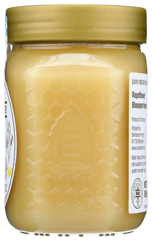 GREAT BRITISH TRADING LIMITED 17.6 oz (2 Breitsamer Rapsflower Blossom Honey each Items Per Order)