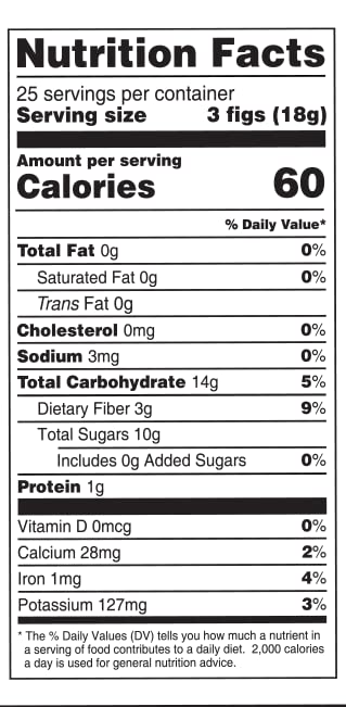 1 Lb Terrasoul Superfoods Organic Black Mission Figs, - Fresh | Sun-Ripened | No-Sugar Added