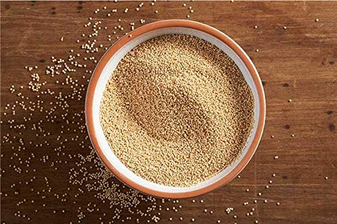2 100% Jiva Organics Organic Amaranth Flour Pound Bulk Bag - Rajgira Atta, Natural & Non-GMO