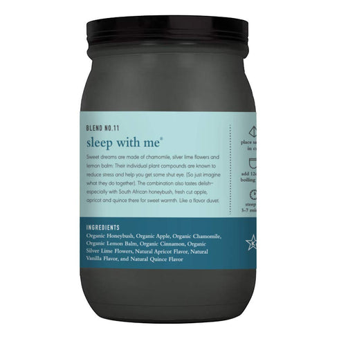 15 Count (Pack 3) Paromi Sleep with Me Organic Herbal Tea, Signature Jar