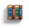 The Wisconsin Cheeseman 4 Pack Summer Sausage n' Cheese Logs Meats and
