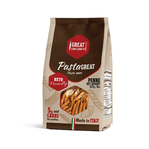 8 oz Great Low Carb Bread Company Penne Pasta, Bag