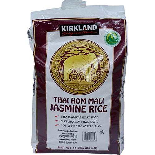 KIRKLAND Signature Expect More Thai Hom Mali Jasmine Rice, 25 lb