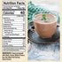 (2 Pack) 14 oz Castle Kitchen Sugar Free Mint Dark Hot Chocolate Premium Plant Based, Dairy Free, Gluten-Free, Vegan