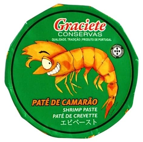 Generic Conservas GRACIETE - Gourmet Canned Shrimp/Paste - 2.99oz / 85gr (Pack of