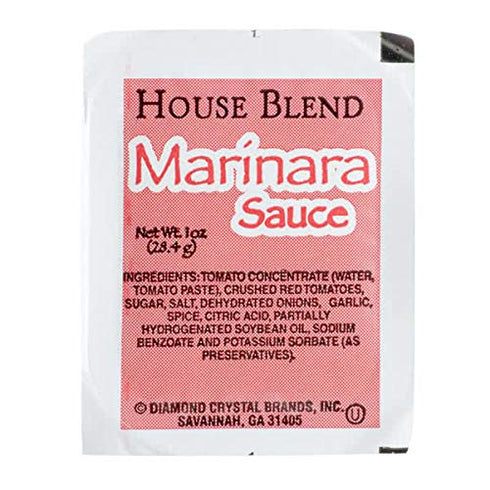 Bulk Wholesale Supplies BWS Marinara Sauce 1 oz. Portion Cups, Case of 100