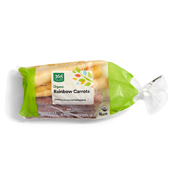 365 by Whole Foods Market, Organic Rainbow Carrots, 32 oz (us)