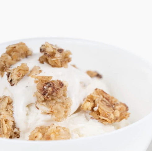 12oz Pack Safe + Fair Chocolate Chip Cookie Dough Granola Gluten-Free, Dairy-Free & Vegan Snack Allergen-Free, Non-GMO