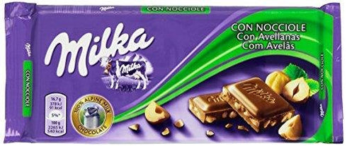 Milka & Hazelnut 3.5 Oz (Pack of 5)