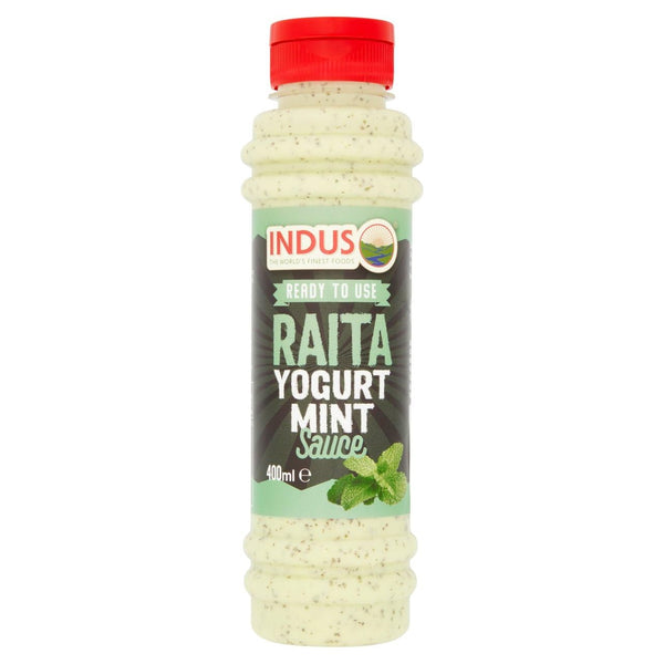 Generic Indus Raita Yogurt Mint Sauce 400ml - 2 Pack in a Premier