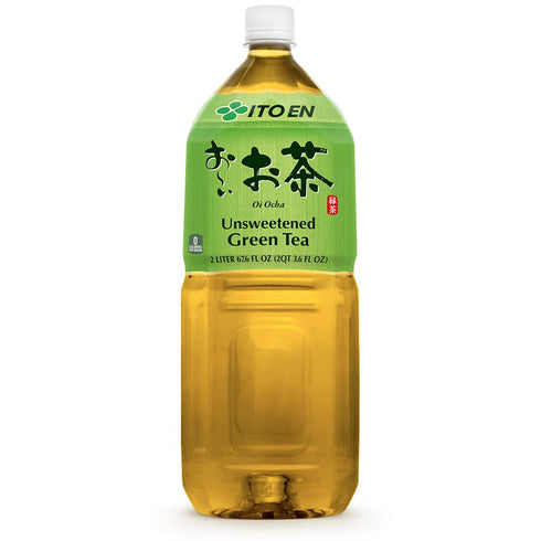 2 67.6 (Pack 6) ITO EN Oi Ocha Green Tea, Sugar Free, Liter Bottle, Ounce