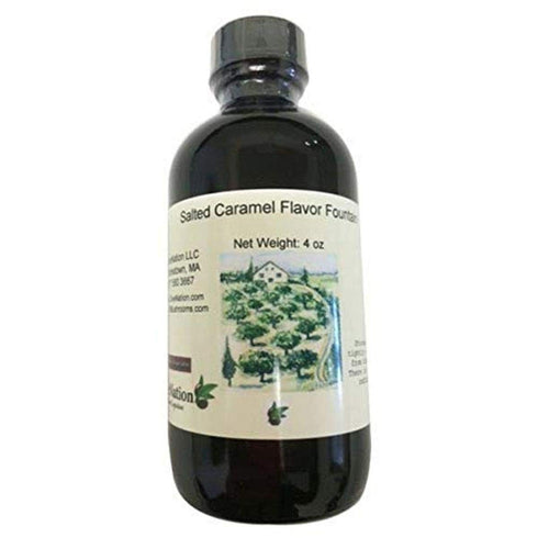 OliveNation Salted Caramel Flavor Fountain - 8 ounces - Adds gourmet taste