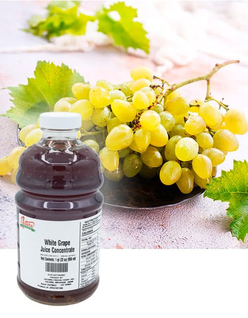 100% 1 (1/32 oz Nature Blessed Pure White Grape Concentrate - Quart fl bottle), Applications: Home Wine Making