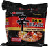 4.58 Oz 4 Packs Nongshim Shin Ramyun BLACK - (Made in USA)