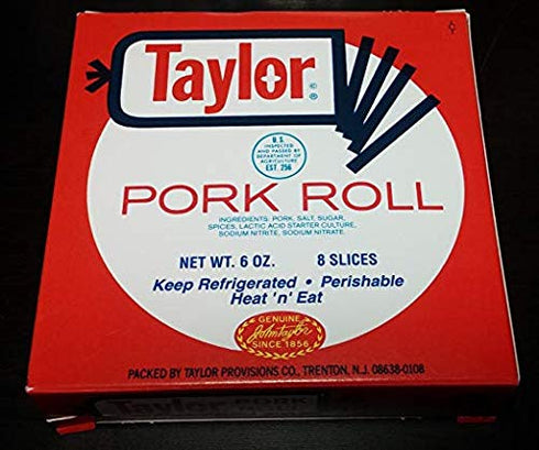 Poiget Taylor Pork Roll 6 Oz. (4 Pack)